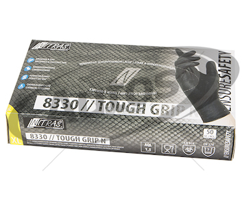 Rukavice pracovní gumové nitras tough grip, balení 50 párů, vel. 10 (xl) 0186565_A