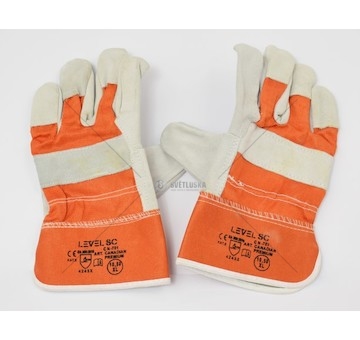 Rukavice pracovní kožené 10