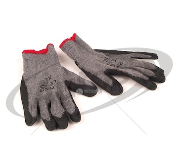 Rukavice pracovní - pogumované textilní 0162209_A