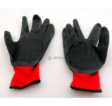 Rukavice pracovní XXL 11 latex červené URGENT