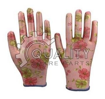 Rukavice zahradnické 8 NITRILE FLOWERS