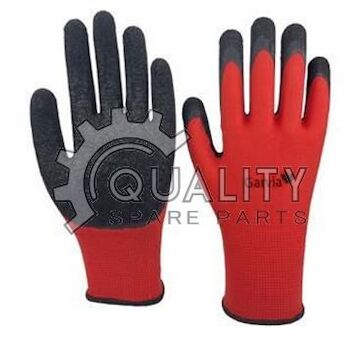 Rukavice zahradnické 9 LATEX RED
