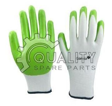 Rukavice zahradnické 9 NITRILE GREEN