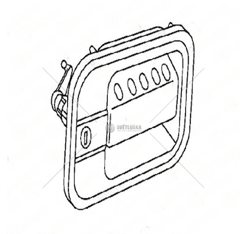 Rukojet dveri COVIND COV/060/156