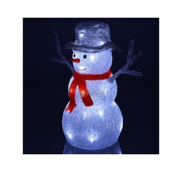 RXL 438 Sněhulák akryl 30LED 33cm RETLUX