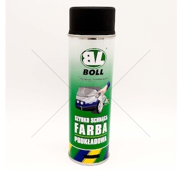 Rychle schnoucí základní nátěr-sprej 500ml černý BOLL 0010199