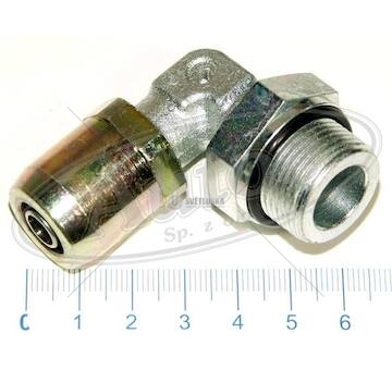 Rychlospojka 90° m22x1,5/pa12 vnější závit, kovová 0060162_A