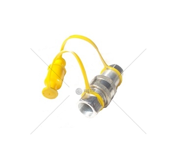 Rychlospojka hydraulická M22x1,5 žlutá  - sada