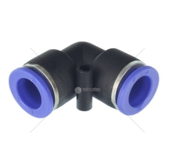 Rychlospojka koleno 12mm plastové