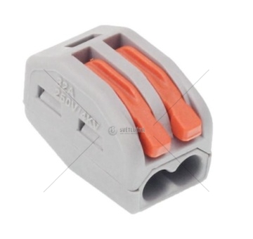 Rychlospojka PCT-212 se svorkou pro kabely 0,75-2,5mm