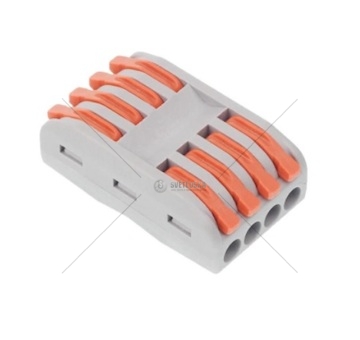 Rychlospojka PCT-214 se svorkou pro kabely 0,75-2,5mm