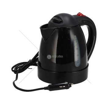 CZAJNIK SAMOCHODOWY 300W 1L 24V CZARNY  CKC-003L