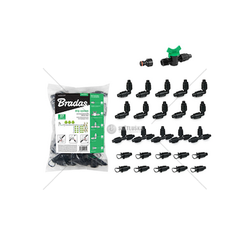 Sada 27 ks příslušenství QJ pro zavlažovací hadice 16 mm