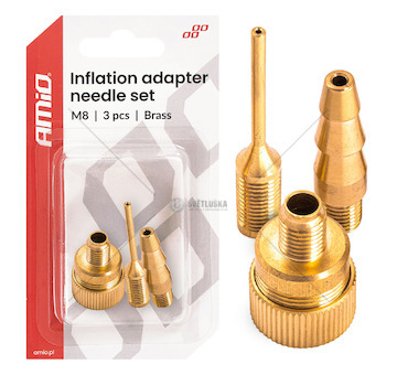 Sada adaptérů pro nafukování M8 AMiO-04502
