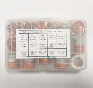 Sada al+cu kroužků - 440ks 933880003_A