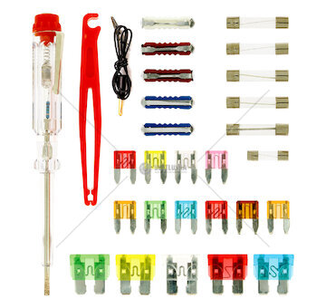 Sada autopojistek s testerem a vyťahovákom AMiO-03036