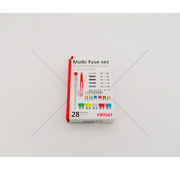 Sada autopojistek s testrem a kleštěmi