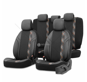 Sada autopotahů OTOM HORIZON 1805 ORANGE 3-ZIP