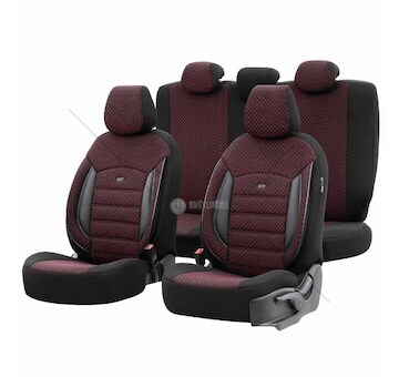 Sada autopotahů OTOM SPORT PLUS 103 BURGUNDY NZ