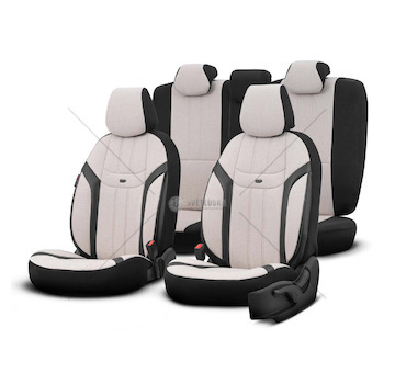 Sada autopotahů OTOM SWAN 503 BEIGE 3-ZIP