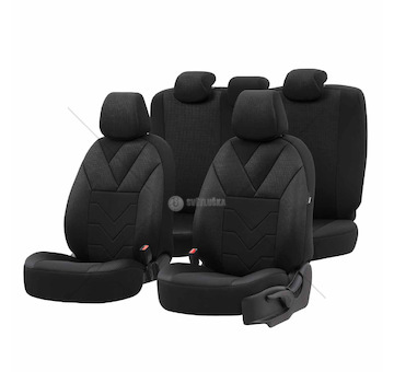 Sada autopotahů OTOM TEMPO 1501 BLACK NZ
