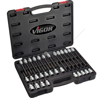 Sada bitů imbus 5-19MM 30 dílů 06791 V1919