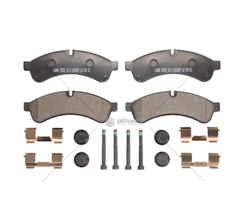 Sada brzdových destiček, kotoučová brzda BOSCH 0 986 494 335