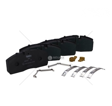 Sada brzdových destiček, kotoučová brzda HALDEX 640001002