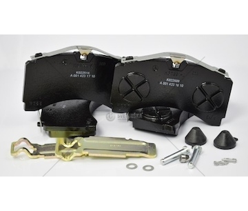 Sada brzdových destiček, kotoučová brzda MERCEDES 0064205320