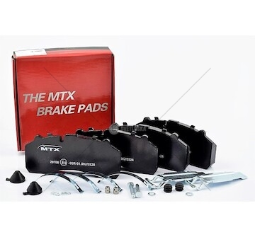 Sada brzdových destiček, kotoučová brzda MTX MTX-29108