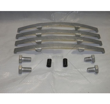 Sada brzdových destiček, kotoučová brzda MTX MTX-29125P