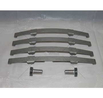 Sada brzdových destiček, kotoučová brzda MTX MTX-29137P