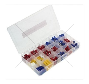 Sada elektrických koncovek konektorů a kabelových oček 300ks