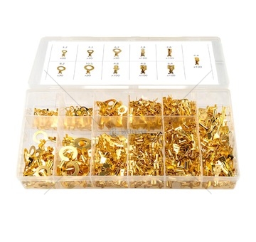 Sada elektrických konektorů velká 750ks