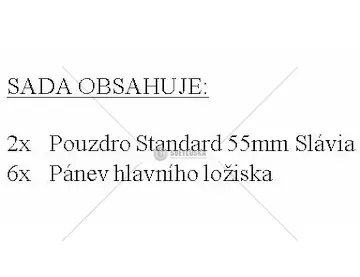 Sada hlavních a ojničních ložisek std | MT01029-a