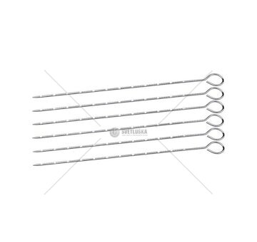 Sada jehel na špízy MagicHome, 6-dílná, 27 cm