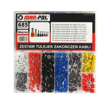 Sada kabelových koncovek 685ks MAR-POL