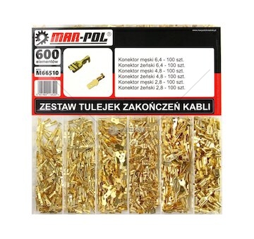 Sada kabelových konektorů do auta 600ks MAR-POL