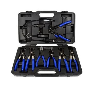 Sada kleští na hadicové spony 9ks GEKO G01655