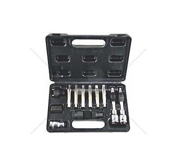 Sada klíčů pro demontáž řemenice alternátoru, 13ks GEKO