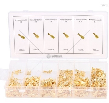 Sada konektorů 600ks Geko G02829