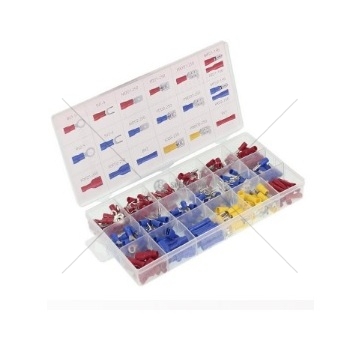 Sada konektorů a kabelových oček MIX 250ks