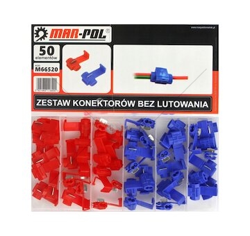 Sada konektorů bez pájení 50ks MAR-POL