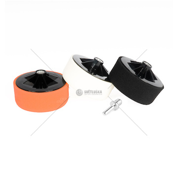 Sada leštících kotoučů s adaptérem 3 x 125mm + M14