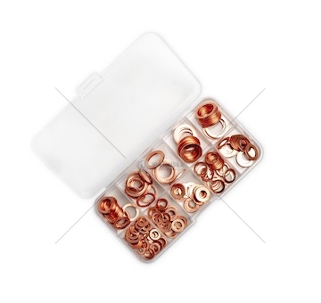 Sada měděných podložek 200ks