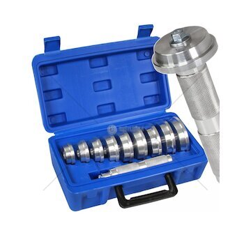 Sada na lisování ložisek a silentbloků 39,5-81 mm, 10 ks - MAR-POL