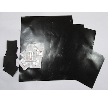 Sada na opravu plachty černá HPLAST/CZA/SET