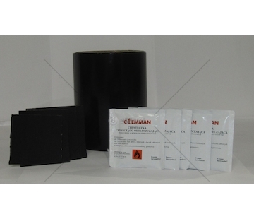 Sada na opravu plachty černá HPLAST/CZAR/R14