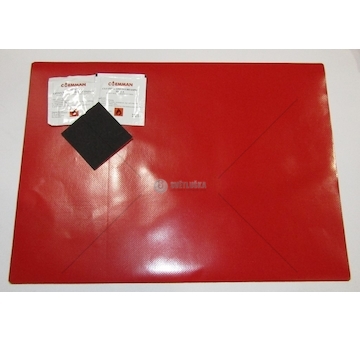 Sada na opravu plachty červená HPLAST/CZER