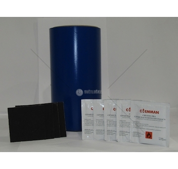 Sada na opravu plachty modrá HPLAST/N/R22